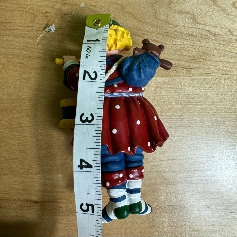 Vintage Department 56 Fletcher Playing the Flute Christmas Figurine